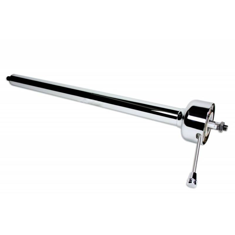 IDIDIT Universal 35" Straight Classic Floor Shift; Chrome Plate 1011350020