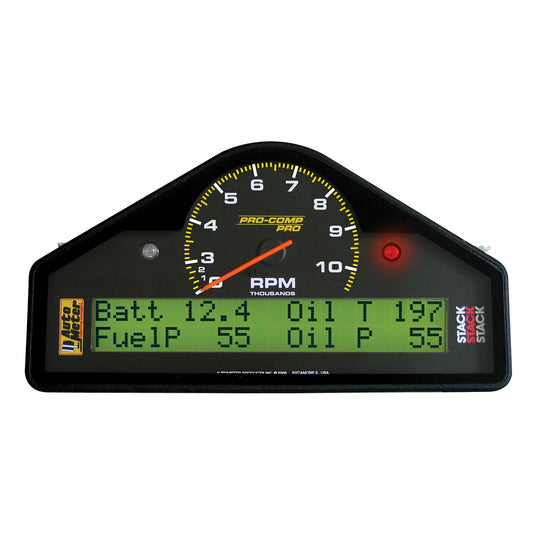 AutoMeter RACE DASH 0-3-10.5K RPM PRO-COMP PRO 6013
