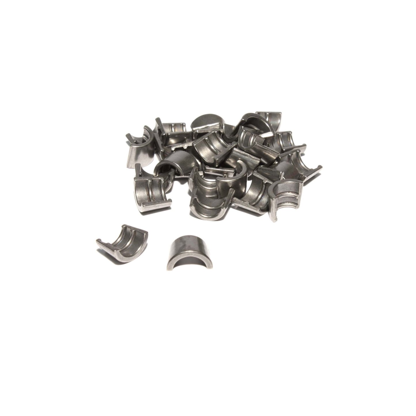 COMP Cams Hardened Steel Set of 16 - 7 Degree 3/8" 2 Groove Street Locks for Chrysler COMP-602-16