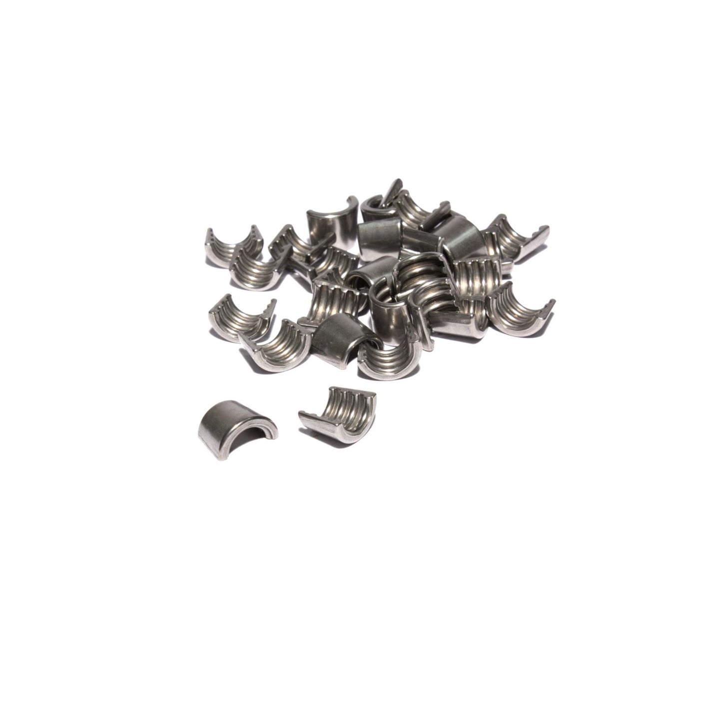 COMP Cams Hardened Steel Set of 16 - 7 Degree 3/8" 4 Groove Street Locks for Chrysler COMP-604-16