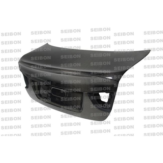 Seibon Carbon TL0910BMWE90-C CSL-style carbon fiber trunk lid for 2009-2011 BMW E90 4DR