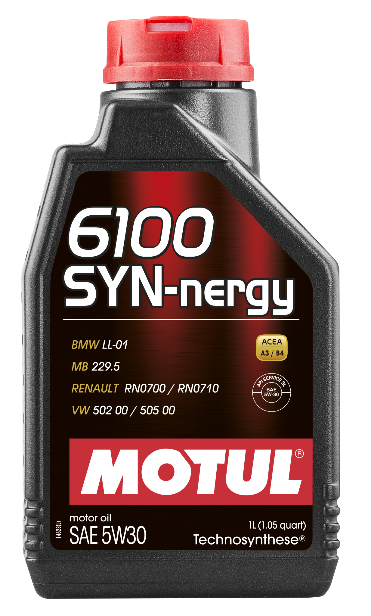 Motul 6100 SYN-NERGY 5W30 - 1L - Technosynthese Oil 107970
