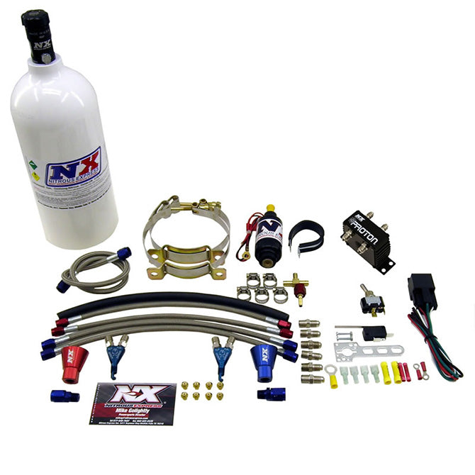 Nitrous Express TWO CYLINDER "PROTON" SYSTEM W 2.5 LB BOTTLE 2.5LB NX-61026-2.5P