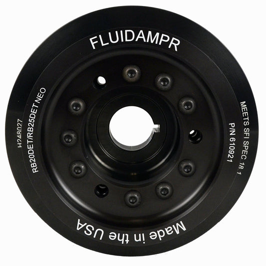 Fluidampr - 610921 - Harmonic Balancer - Fluidampr-Nissan RB20DET / RB25DET