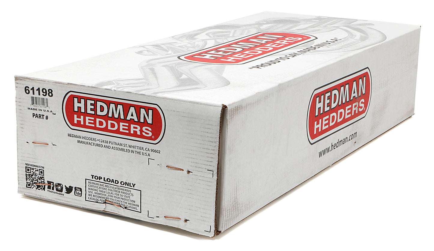 Hedman Hedders ELITE HEADERS; 1-3/4 IN. TUBE DIA.; 3 IN. COLL.; FULL LENGTH DESIGN 61198