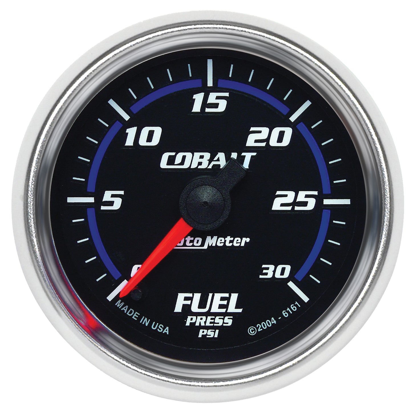 AutoMeter 2-1/16 in. FUEL PRESSURE 0-30 PSI COBALT 6161