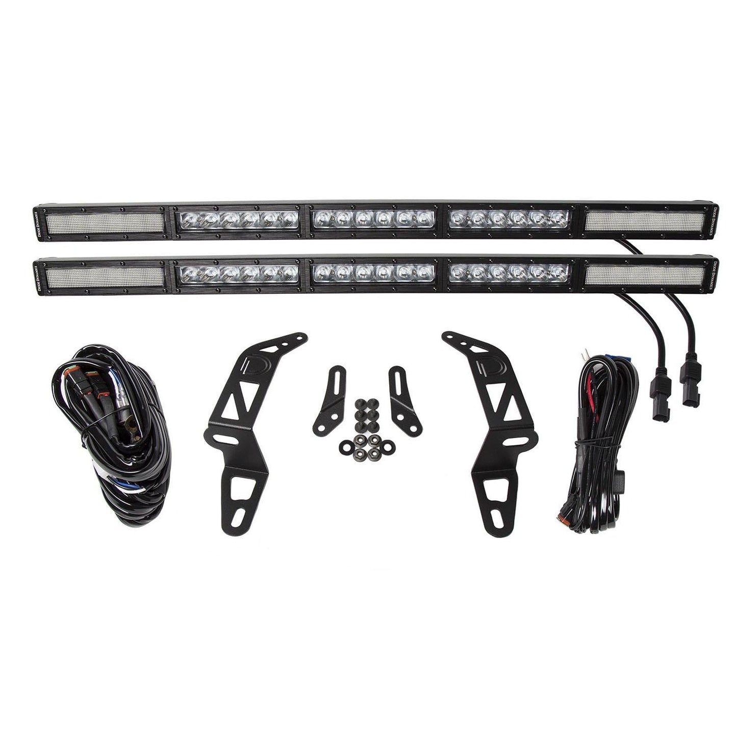 Diode Dynamics - DD6085 - Jeep 2018-2021 SS30 Bumper LED Kit White Combo Dual