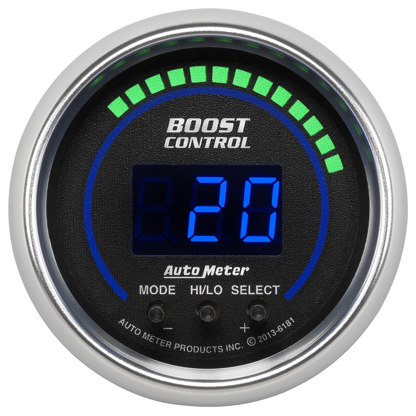 AutoMeter 2-1/16 in. BOOST CONTROLLER 30 IN HG/30 PSI COBALT 6181