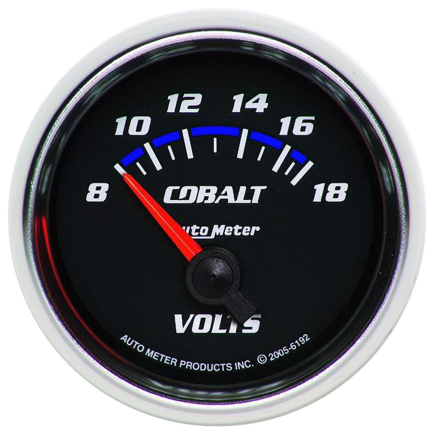 AutoMeter 2-1/16 in. VOLTMETER 8-18V COBALT 6192