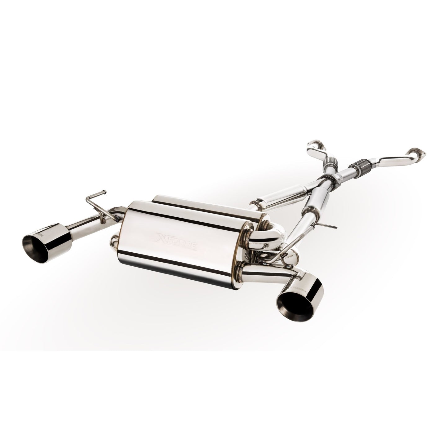 XFORCE Nissan 370Z 2009+ Stainless Steel 2.5" Cat-Back System ; Exhaust System Kit ES-N370Z-CBS