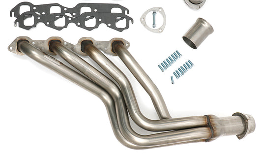 Hedman Hedders STAINLESS STEEL HEADERS; 1-3/4 IN. TUBE DIA.; 3 IN. COLL.; FULL LENGTH DESIGN- UNCOATED 62190