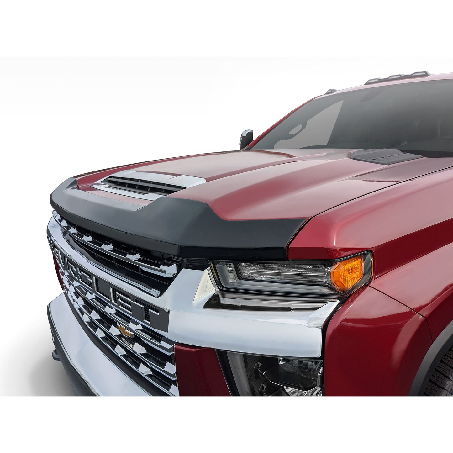 Auto Ventshade 322187 Aeroskin Smoke Flush Mount Hood Protector For 2020-2022 Chevrolet Silverado 2500/3500