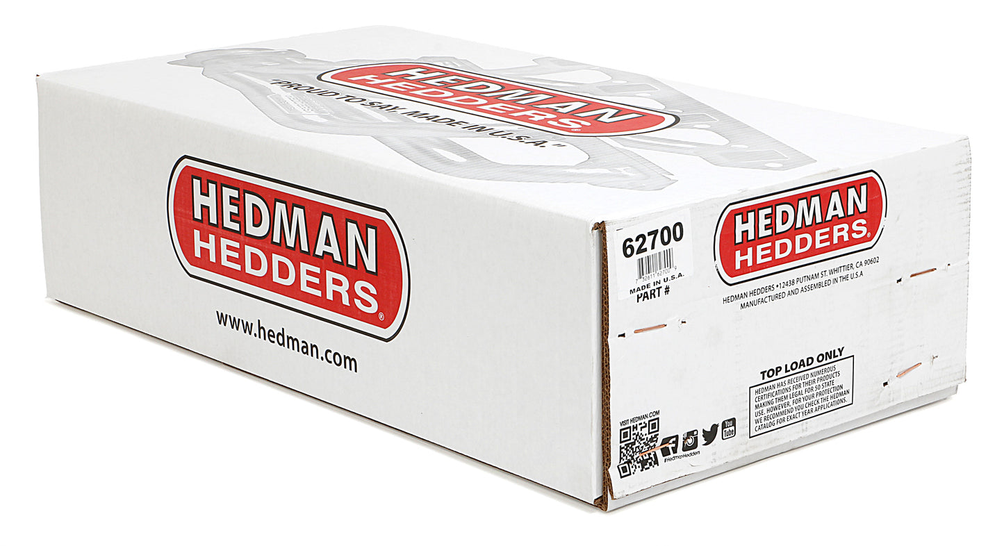 Hedman Hedders STAINLESS HEADERS; 1-3/4 IN. TUBE DIA.; STOCK COLL.; SHORTY DESIGN 62700