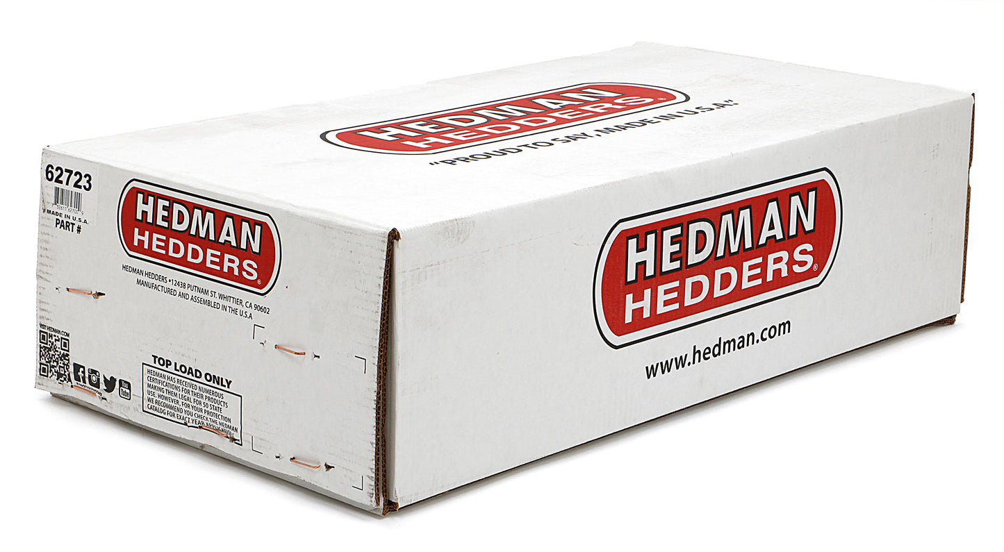 Hedman Hedders 70-81 CAMARO LS SWAP HEADERS; STAINLESS STEEL- BLACK MAXX 62723