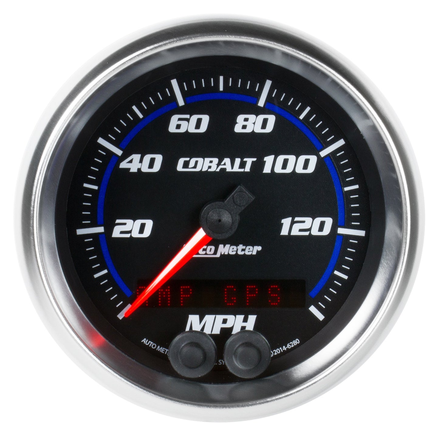 AutoMeter 3-3/8 in. GPS SPEEDOMETER 0-140 MPH COBALT 6280