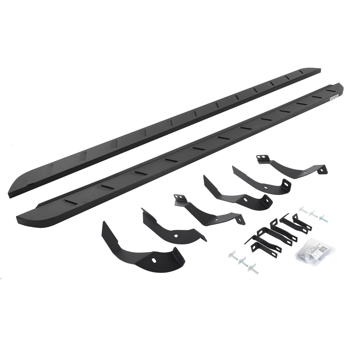 Go Rhino 63405187SPC RB10 Slim Line Running Boards With Mounting Brackets Textured Black