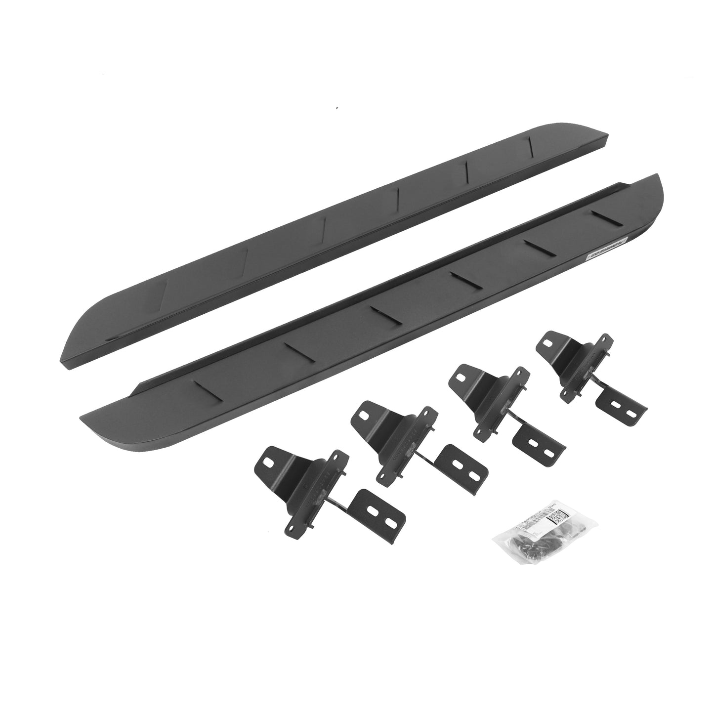 Go Rhino 63492748SPC RB10 Slim Line Running Boards With Mounting Brackets Textured Black