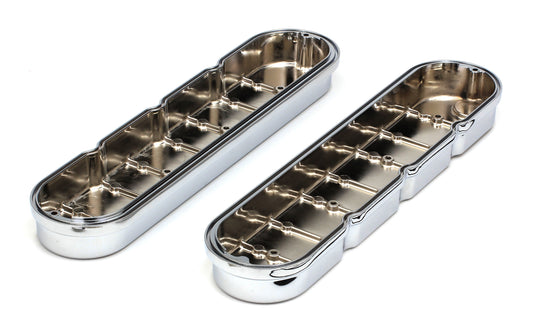 Trans-Dapt Performance Valve Cover Cast Aluminum Ls Chrome 6370