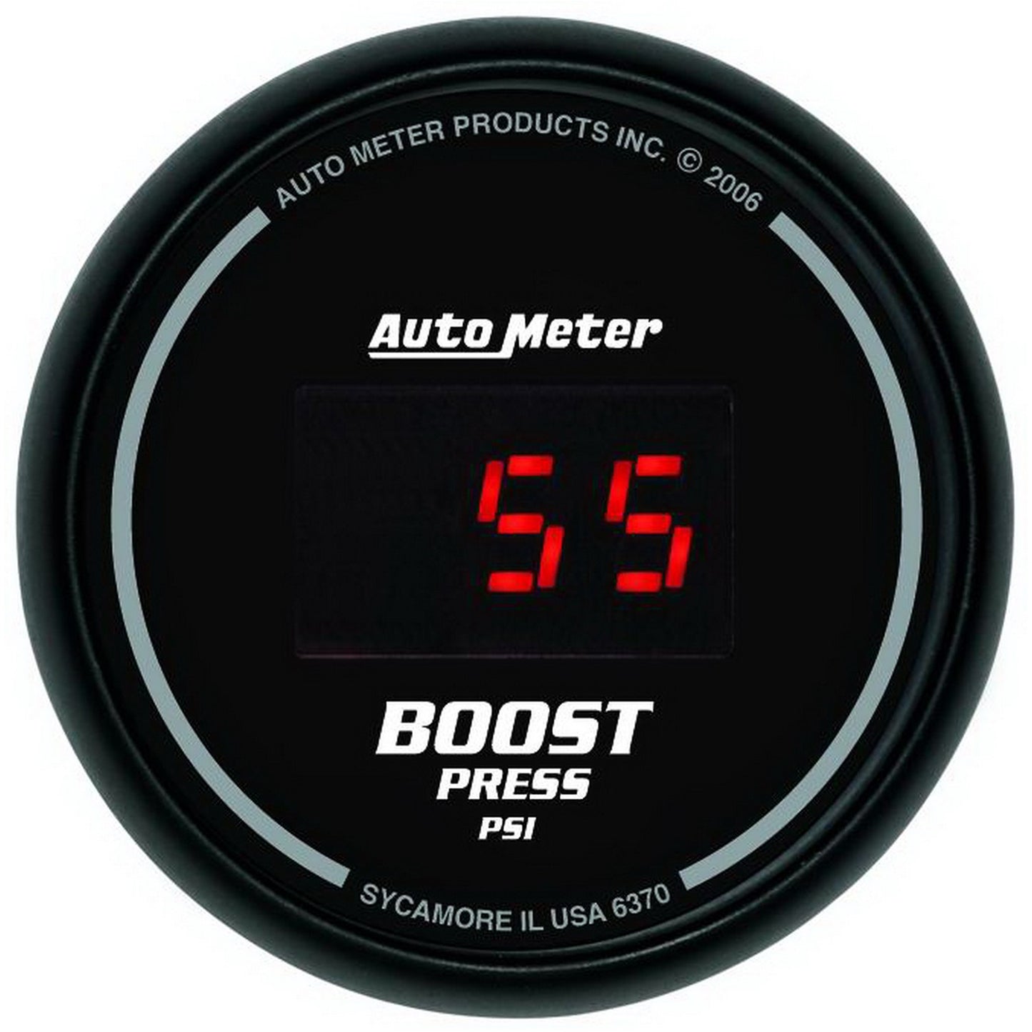 AutoMeter 2-1/16 in. BOOST 0-60 PSI SPORT-COMP DIGITAL 6370