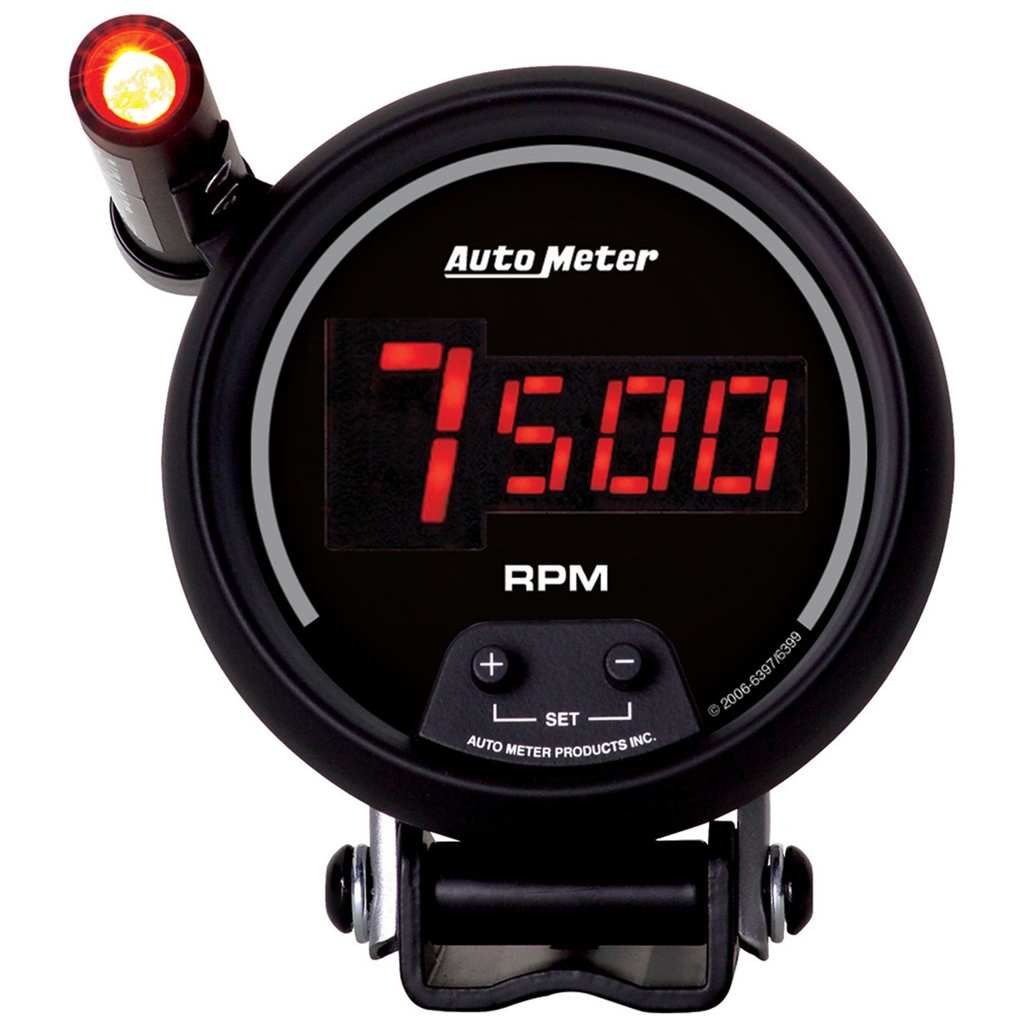 AutoMeter 3-3/4 in. PEDESTAL TACHOMETER 0-10000 RPM SPORT-COMP DIGITAL 6399