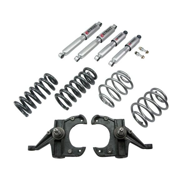 BELLTECH 952SP LOWERING KITS Front And Rear Complete Kit W/ Street Performance Shocks 1963-1970 Chevrolet C10 4 in. F/5 in. R drop W/ Street Performance Shocks
