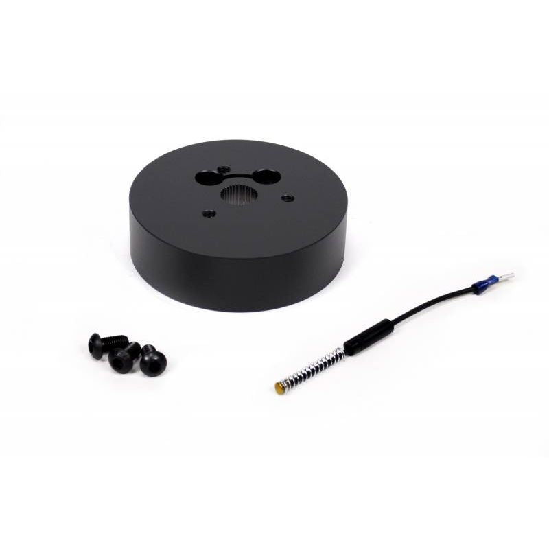 IDIDIT Steering Wheel Adaptor; 3 Bolt; CON2R Black Powder Coated 2209330051