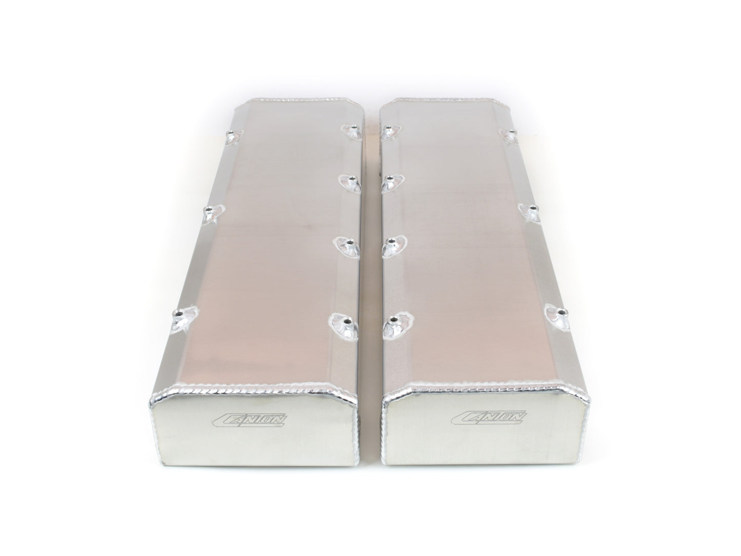 Canton 65-400 Valve Covers For Big Block Chevy Fabricated Aluminum With Hardware