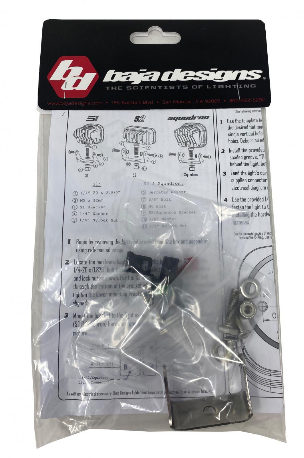 Baja Designs S1 Series Parts Bag 660309