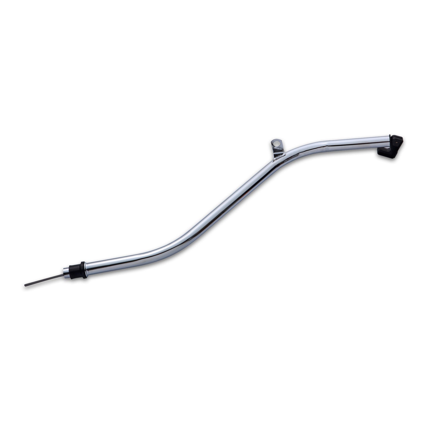 Proform Chrome Trans Dipstick Kit; Locking; GM TH400 Trans; Includes Tube and Dipstick 66178