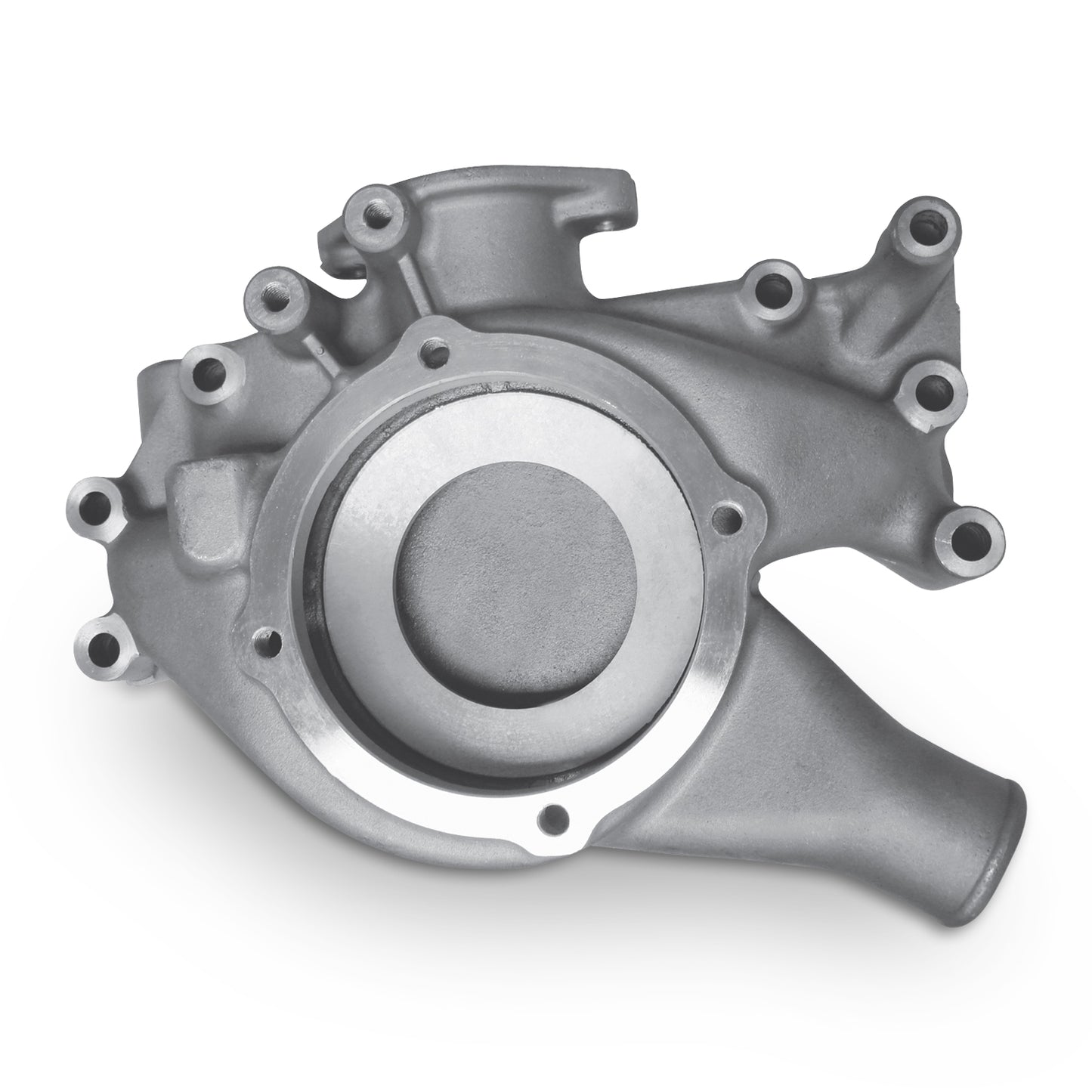Proform Water Pump Housing; Aluminum; Natural Finish; Fits Mopar B, RB, and HEMI 66228