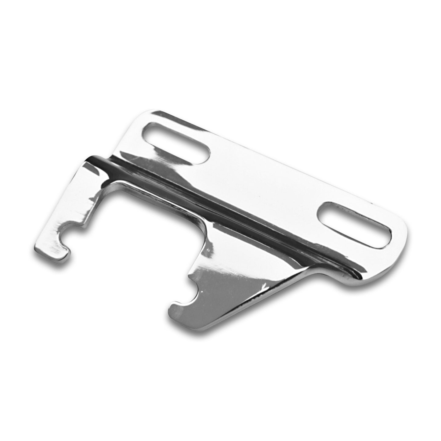 Proform Alt. Bracket; Fits SB Chevys Thru '68; Side Mount with Headers; Chrome; Steel 66661