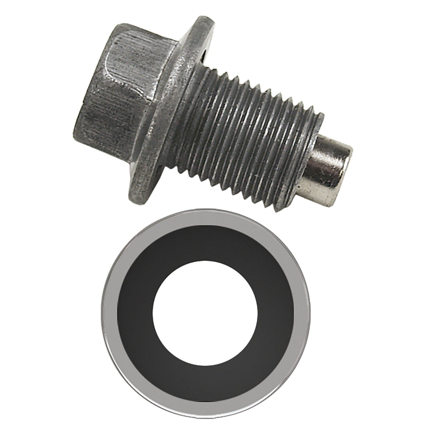 Derale Magnetic Transmission Pan Drain Plug Kit, 1/2"-20 14000