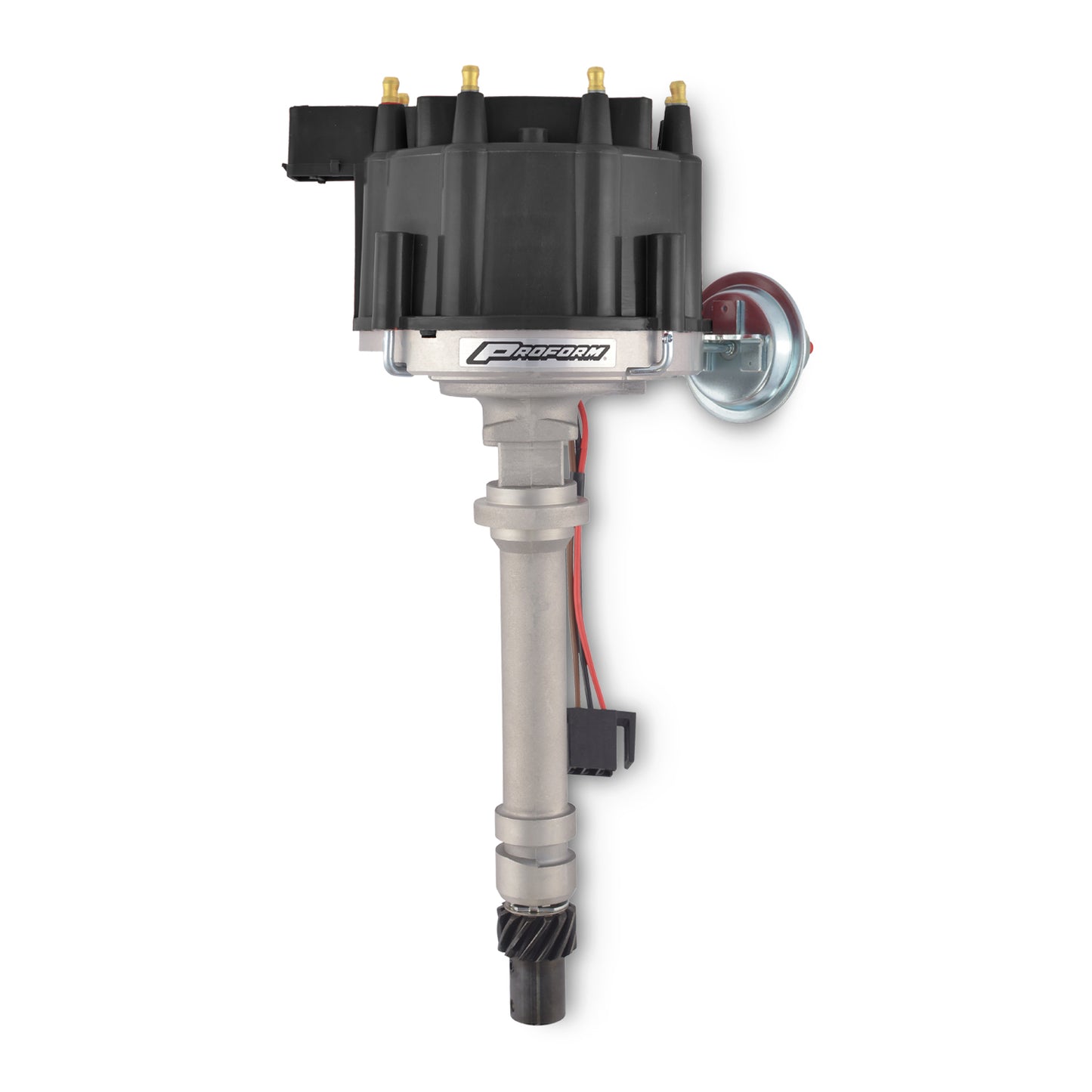 Proform HEI Distributor; Hi-Performance; Built-In Coil; Black Cap; Chevy V8 Engine 55-82 66940BK