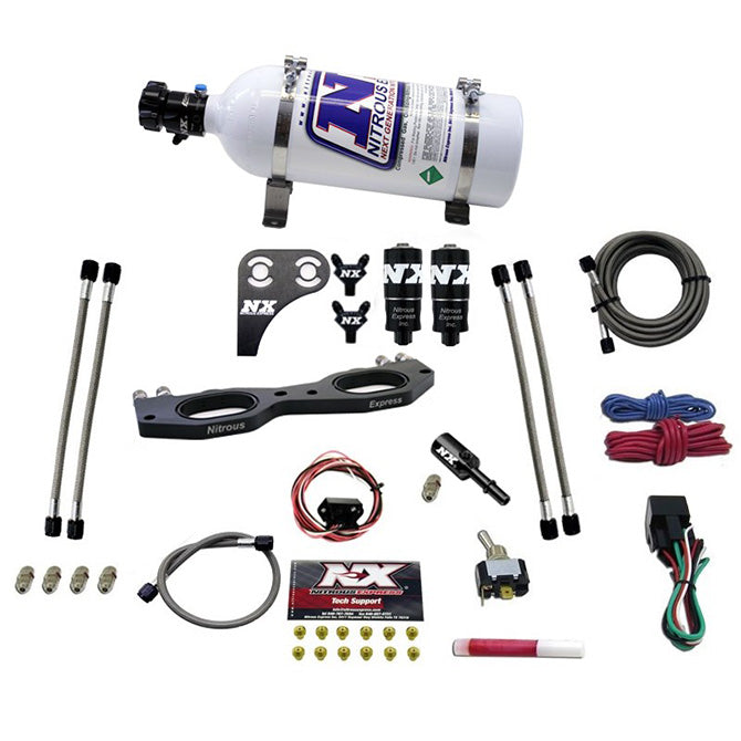 Nitrous Express 1000cc RZR PLATE SYSTEM WITH 5.0lb BOTTLE NX-67002-05P