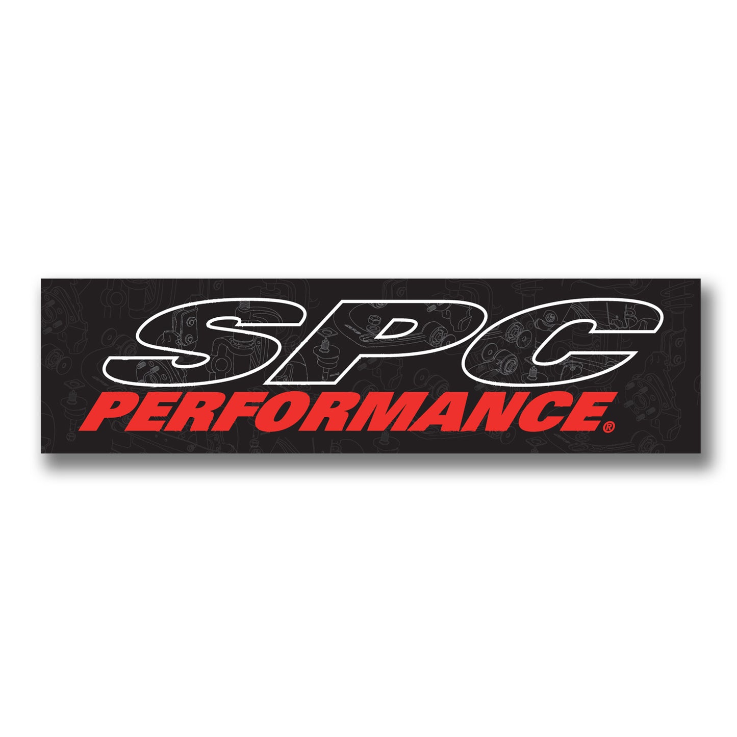 Specialty Products Company RED & BLACK SPC DECAL