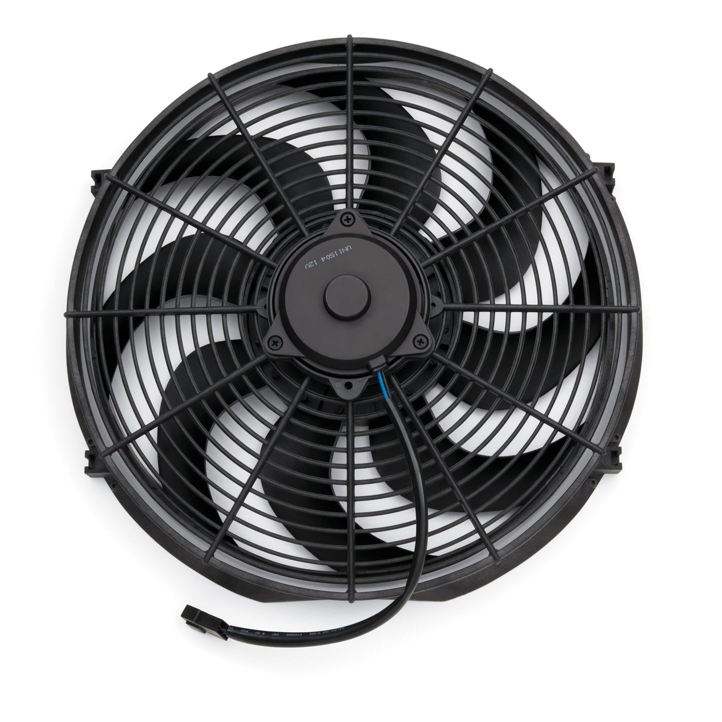 Proform Electric Radiator Fan; Universal High Perf. S-Blade Model; 16 Inch; 2100CFM 67027