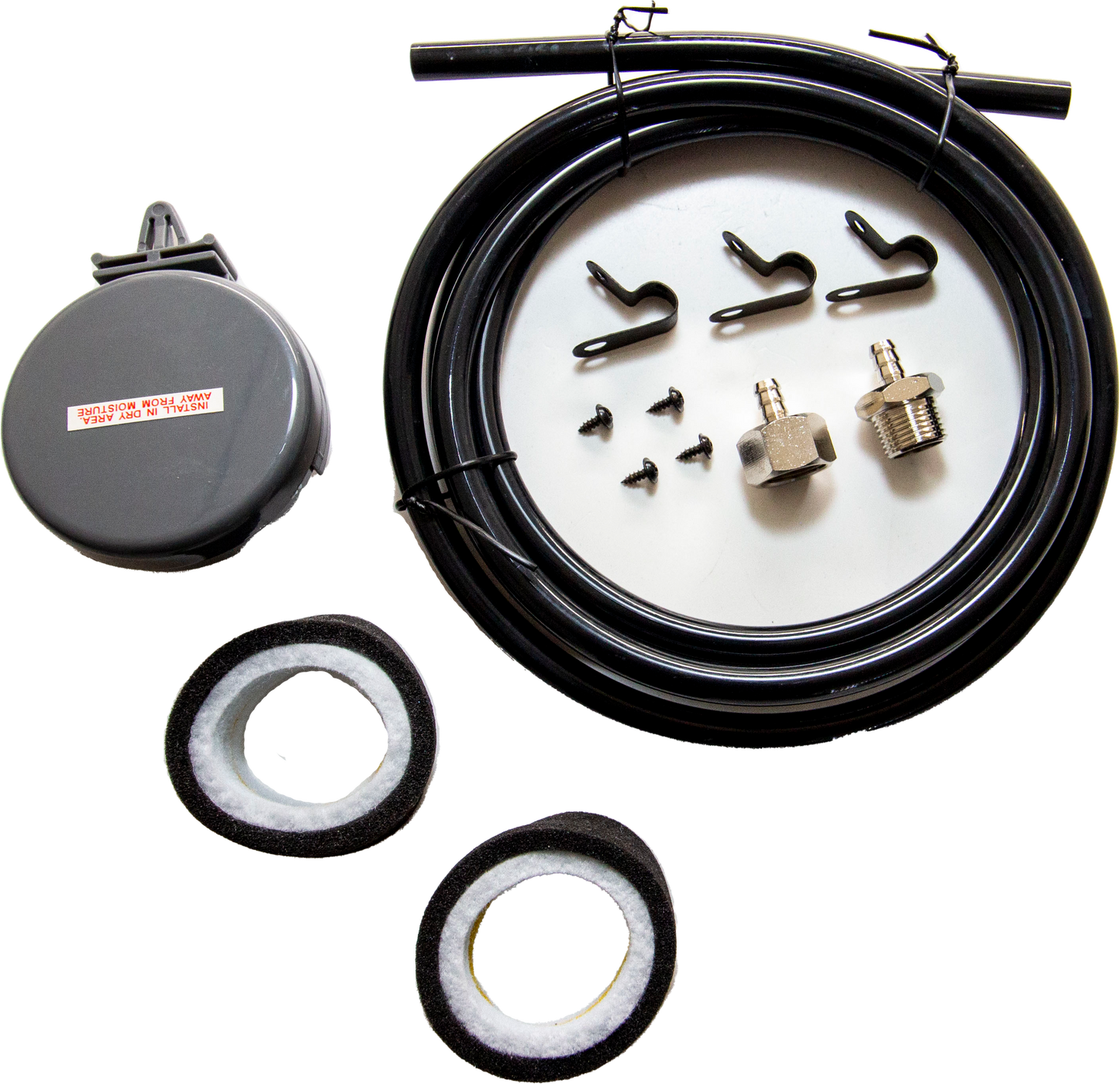 Kleinn Air Horns - 6811 - Snorkel Kit With Filter