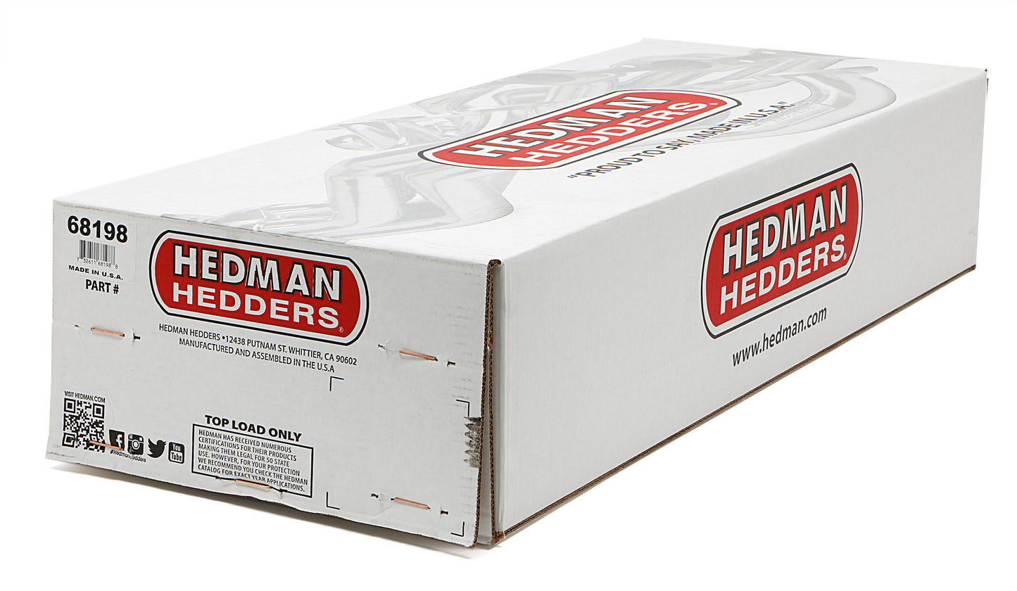 Hedman Hedders ELITE HEADERS; 1-3/4 IN. TUBE DIA.; 3 IN. COLL.; FULL LENGTH DESIGN; NON-EMISSIONS MODEL 68198