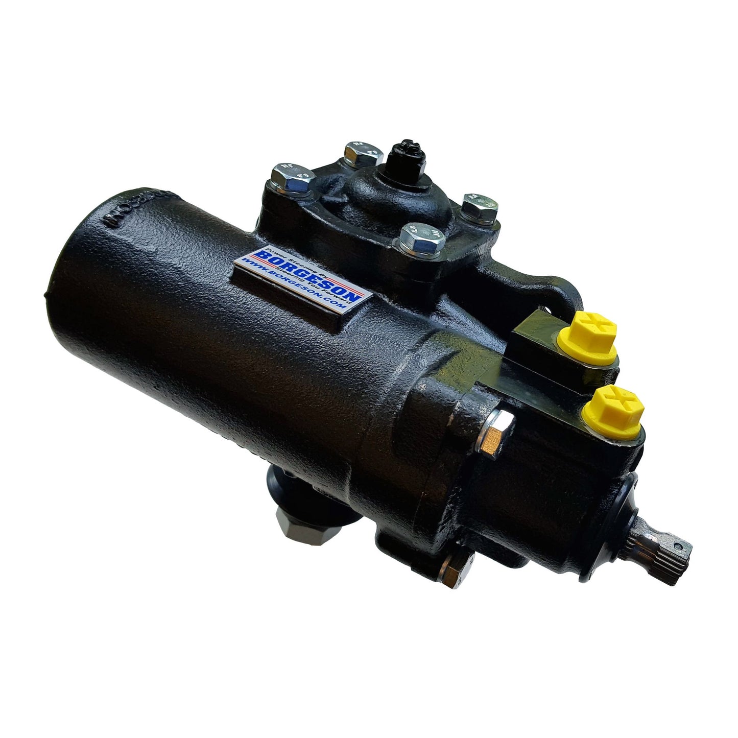 Borgeson - Power Steering Box - P/N: 800132 - Borgeson Street and Performance Quick Ratio GM Power Steering Box. 12.7:1 Ratio.