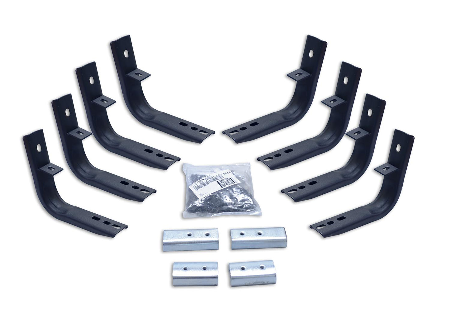 Go Rhino 6840355 OE Xtreme Side Steps Mounting Brackets Only Textured Black
