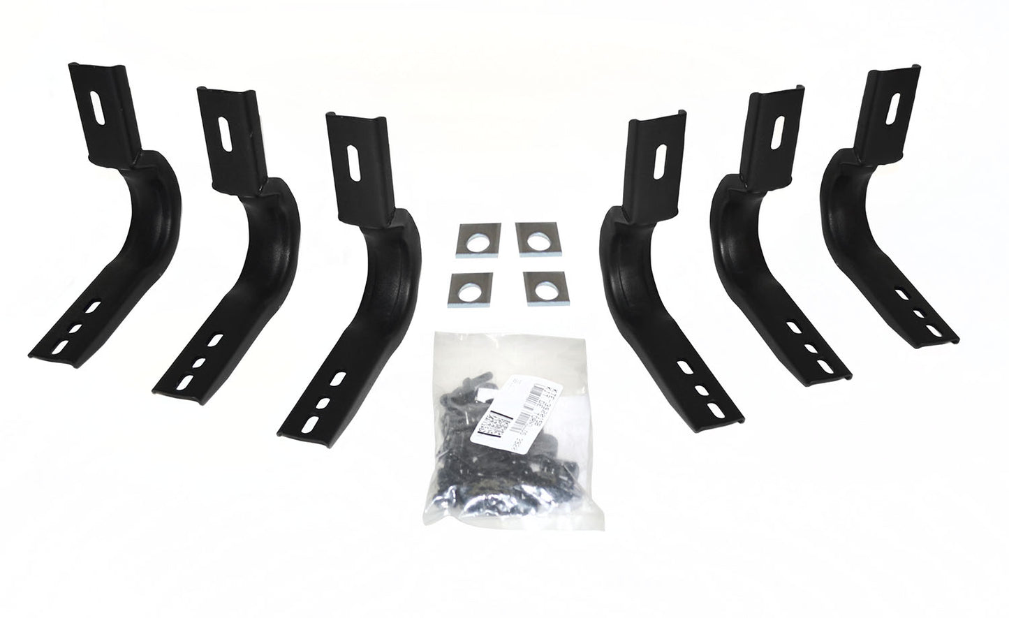 Go Rhino 6840455 OE Xtreme Side Steps Mounting Brackets Only Textured Black