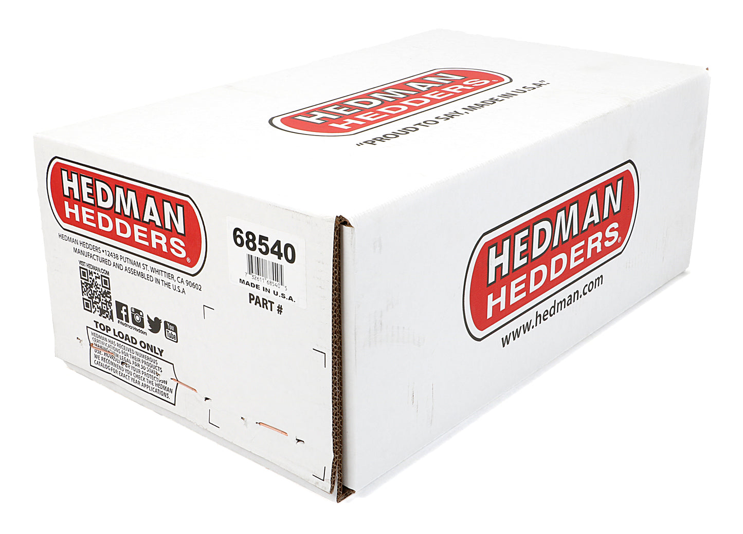 Hedman Hedders FOR 64-67 A-BODY / LS ENGINE SWAP HEADERS 1-1/2 IN.- UNCOATED 68540
