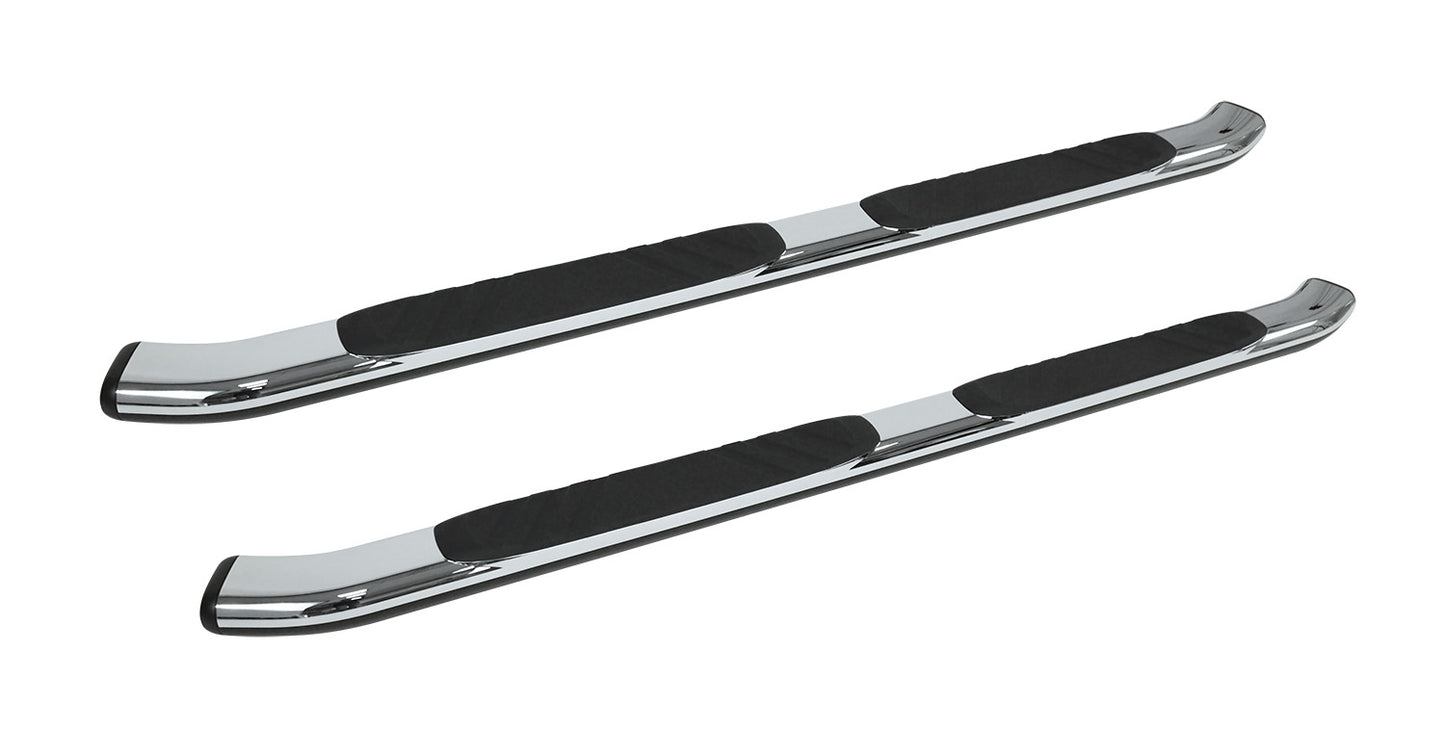 Go Rhino 685404580CC 5" OE Xtreme Composite SideSteps With Mounting Bracket Kit Chrome