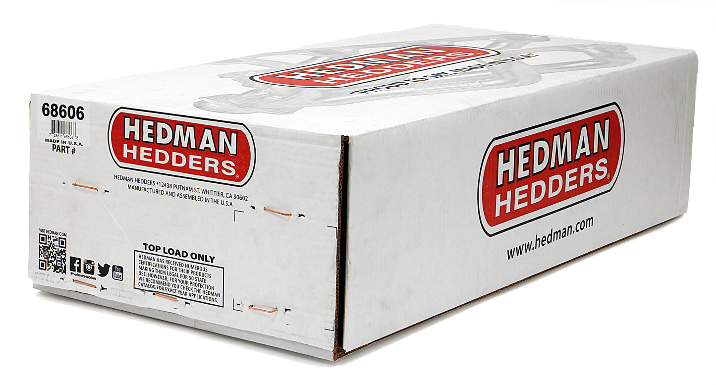 Hedman Hedders HTC COATED HEADERS; 1-5/8 IN. TUBE DIA.; 3 IN. COLL.; MID-LENGTH DESIGN 68606