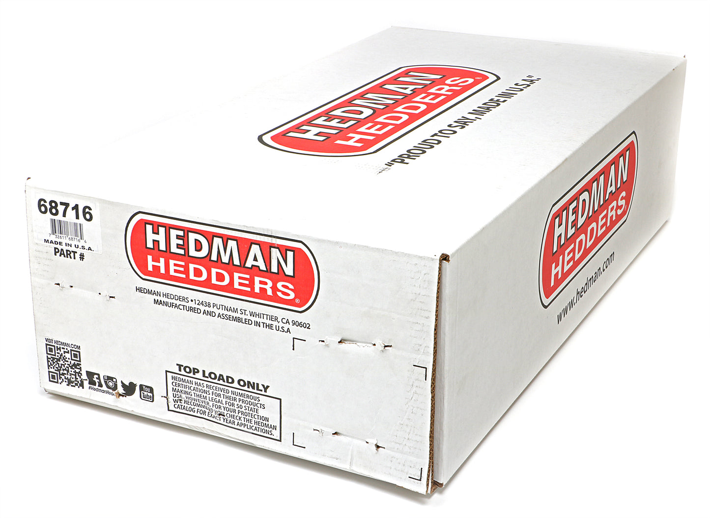 Hedman Hedders LS SWAP HEADERS; MID LENGTH; 67-69 CAMARO/FIREBIRD (F-BODY) & 68-74 NOVA/VENTURA (X-BODY); HTC SILVER CERAMIC COATED 68716