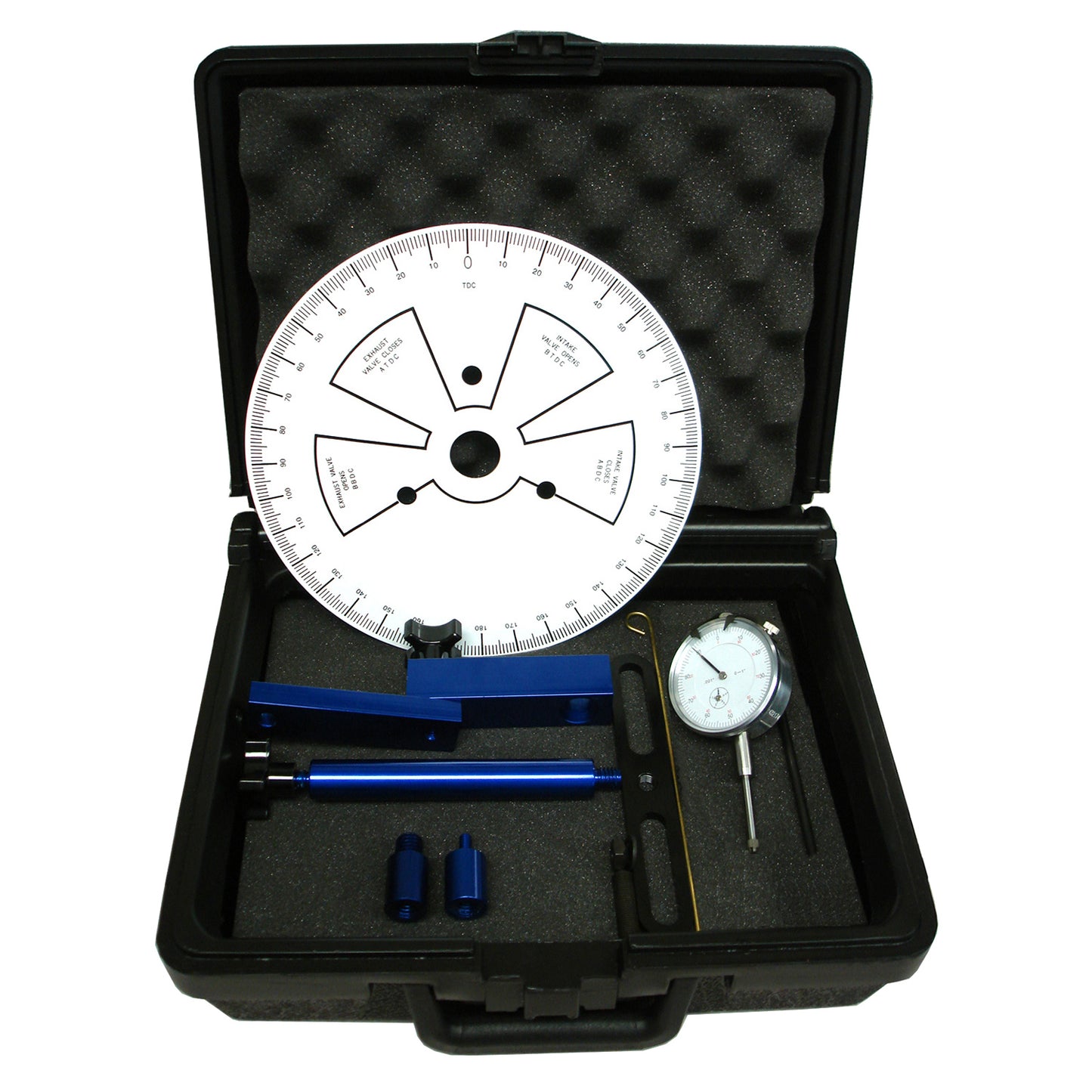 Proform Camshaft Degree Wheel Kit; Universal; Heads Off; 9" Wheel with Dial Indicator 68787