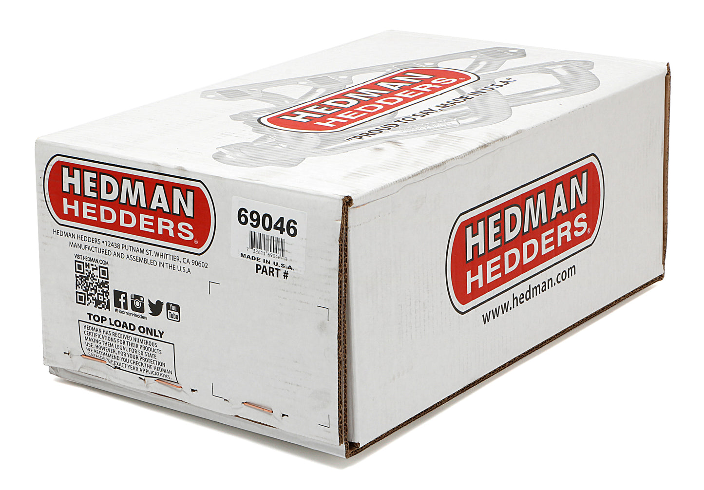 Hedman Hedders HEDMAN HEADERS 1982-04 CHEVY/GMC S10/S15 (2WD) LS SWAP HEADERS; 1-1/2 IN. MID-LENGTH TUBE; 2-1/2 IN. BALL COLLECTOR- HTC SILVER CERAMIC COATED 69046