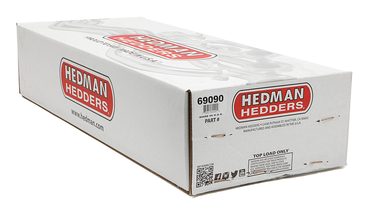 Hedman Hedders STANDARD UNCOATED HEADERS; 1-5/8 IN. TUBE DIA.; 3 IN. COLL.; FULL LENGTH DESIGN 69090