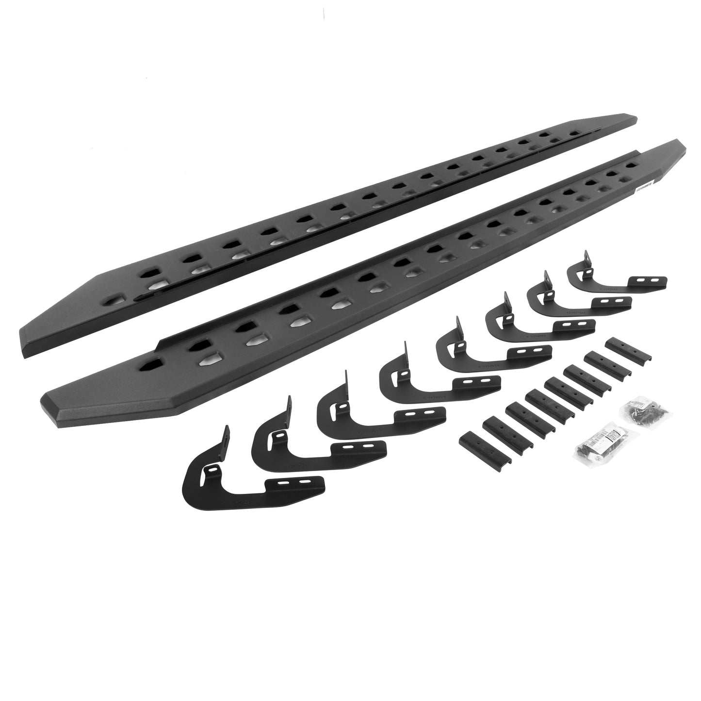 Go Rhino 69405880SPC RB10 Slim Line Running Boards With Mounting Brackets Textured Black