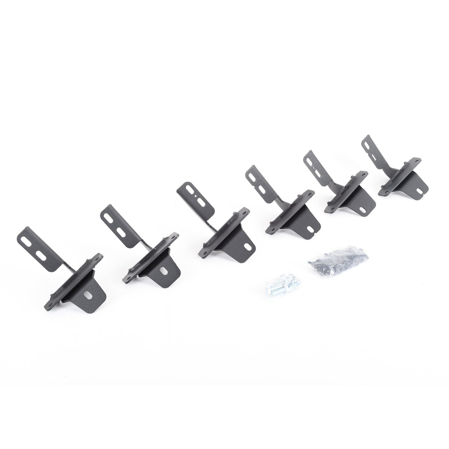 Go Rhino 6941295 RB10/RB20 Running Boards MOUNTING BRACKETS ONLY Textured Black